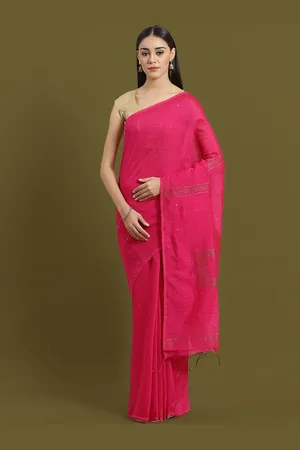 HOUSE OF ARLI Embellished Silk Blend Saree