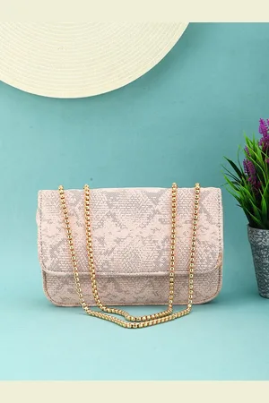 DressBerry Colourblocked Structured Shoulder Bag