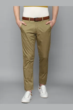 Louis Philippe Men Tapered Fit Chinos Trousers