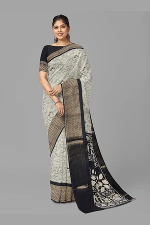 The Chennai Silks Floral Printed Kota Saree