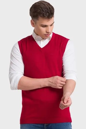 ColorPlus Men Sweater Wool Vest