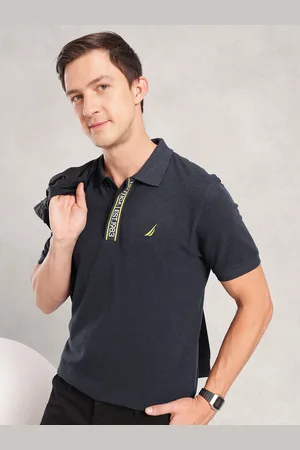 Nautica Pure Cotton Polo Collar T-shirt
