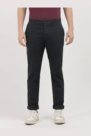 Tommy Hilfiger Men Checked Chinos Trousers