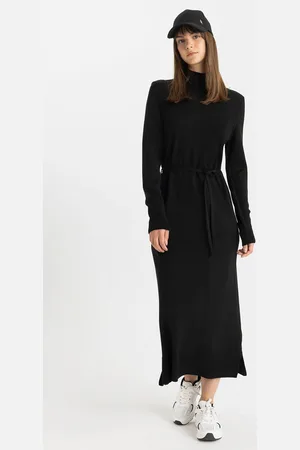 DeFacto Women Waisted A-Line Dress