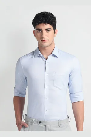 Arrow Slim Fit Spread Collar Long Sleeves Formal Shirt