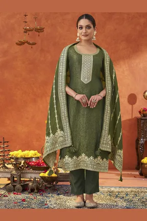 Kalini Women Regular Kurta with Trousers & With Dupatta