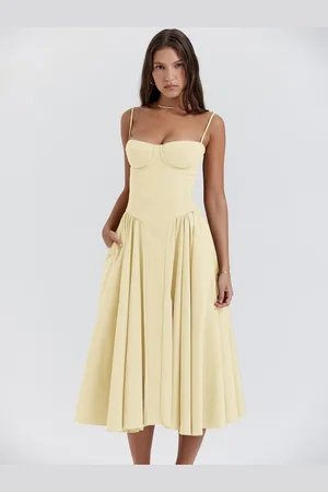 Bebe Print A-Line Dress