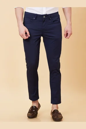 Being Human Men Slim Fit Mid-Rise Trouser