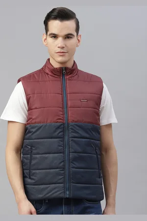 Pierre Carlo Men Colourblocked Quilted Jacket