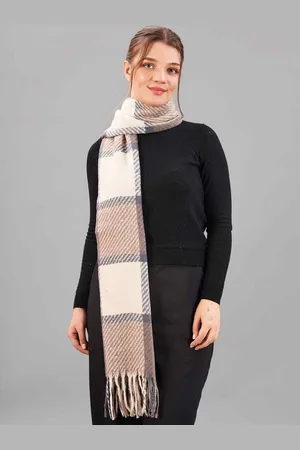 Tossido Unisex Checked Acrylic Mufflers