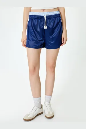 Koton Women Mid-Rise Regular Fit Sports Shorts