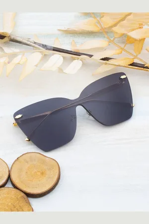 Ted Smith Women Cateye UV Protected Lens Sunglasses SCANDAL_C1-GOLD