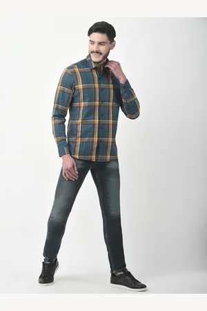 NUMERO UNO Men Checks Slim Fit Shirt