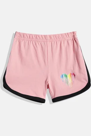 Eteenz Girls Pure Cotton Shorts