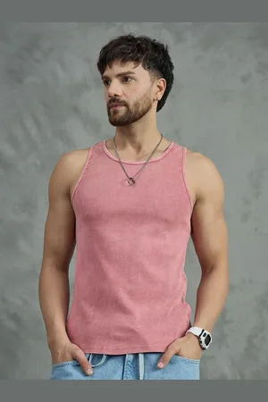 FUGAZEE Men Racerback Slim Fit T-shirt
