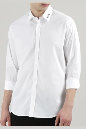 Karl Lagerfeld Men Slim Fit Opaque Formal Shirt