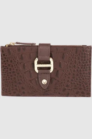 Hidesign Women Textured Leather Two Fold Wallet