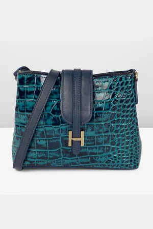 Hidesign SILVIA Animal Textured Patent Leather Sling Bag