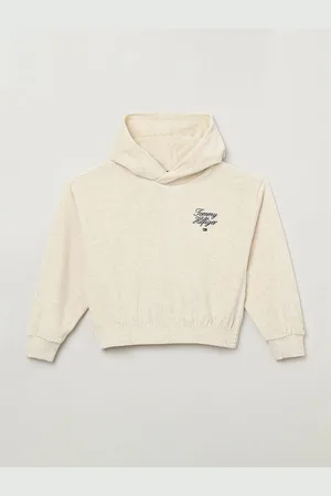 Tommy Hilfiger Girls Solid Hooded Sweatshirt