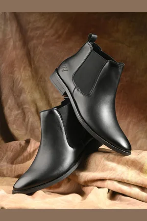 Viv Men Textured Chelsea boots