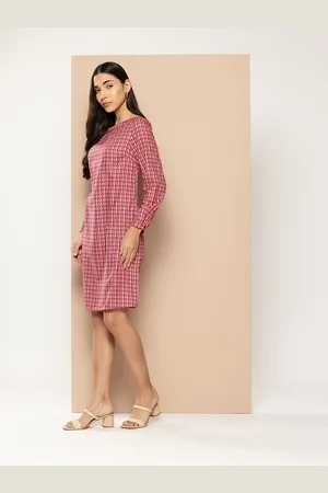 Chemistry Geometric Printed Sheath Dress