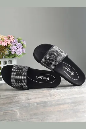FRESH 1947 FEET Women Printed Open Toe Flats