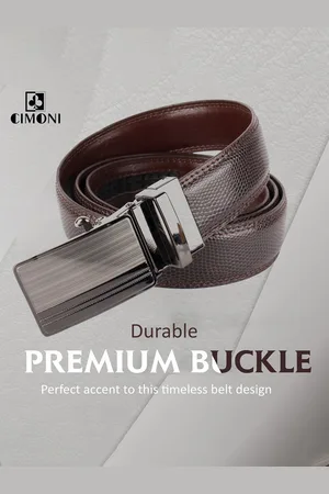 Cimoni Men Autolock Formal Belt