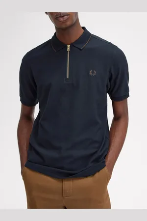 Fred Perry Men Polo Collar T-shirt