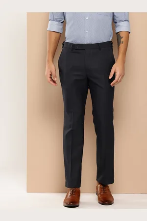 Invictus Men Adjustable Waistband Formal Trousers