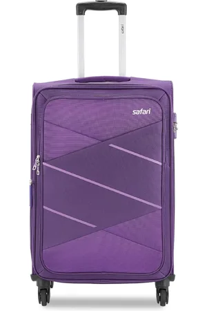 Safari Textured Soft-Sided Cabin Trolley Suitcase