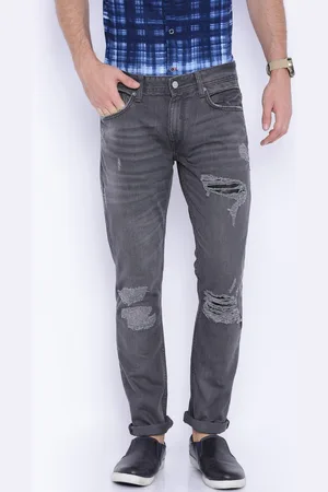LocoMotive Grey Slim Fit Jeans