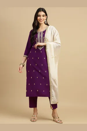 Mokosh Ethnic Motifs Embroidered Kurta with Trousers & With Dupatta
