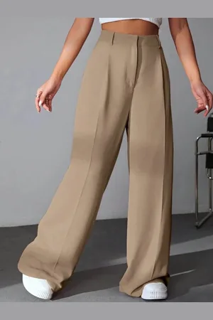 Broadstar Women Pleated Korean Pants
