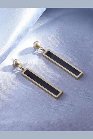 Elle Gold Plated Drop Earrings