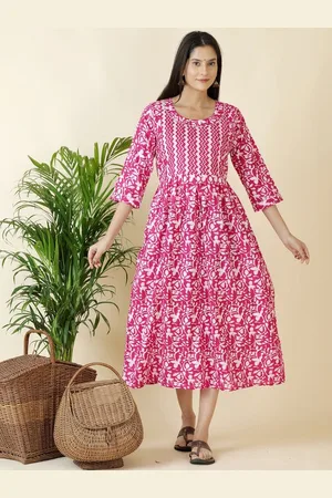 Moda Rapido Floral Print Fit & Flare Maxi Dress