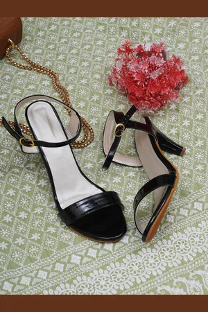 Misto Stiletto Heels with Buckles