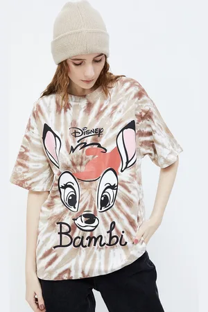 Lifestyle Printed Oversized Cotton Drop-Shoulder Sleeves T-shirt