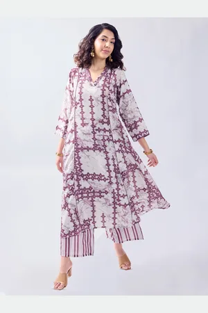 BAESD Women Printed A-Line Midi Dress