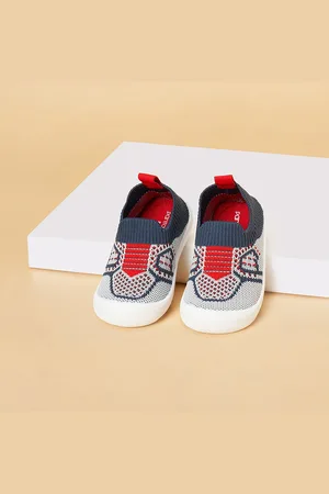 Pantaloons Boys Printed Slip-On Sneakers