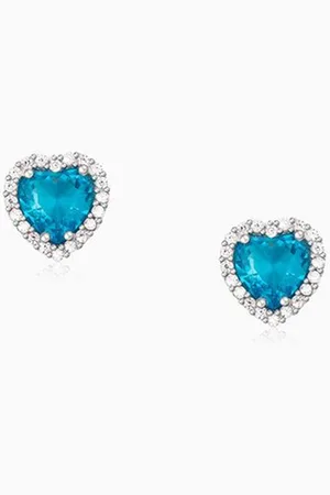 GIVA Heart Shaped Studs Earrings