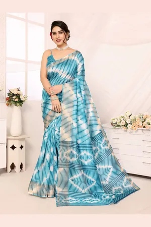 Moda Rapido Tie and Dye Zari Saree