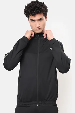 Cult Men White Lightweight Training or Gym Sporty Jacket