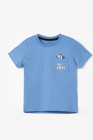Lifestyle Boys Round Neck Short Sleeves Cotton T-shirt