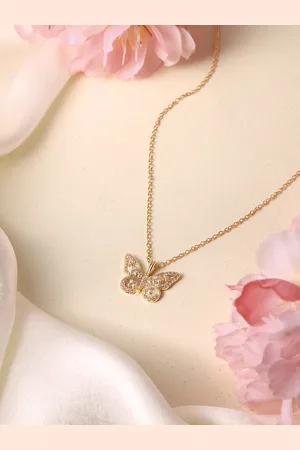 DressBerry Contemporary Pendant with Chain
