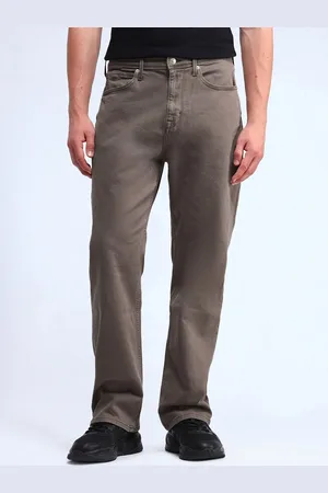 Flying Machine Men Relaxed Fit Mid Rise Jeans