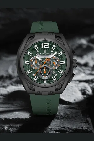 Naviforce Men Dial & Straps Analogue Chronograph Watch NF8063_B GN GN