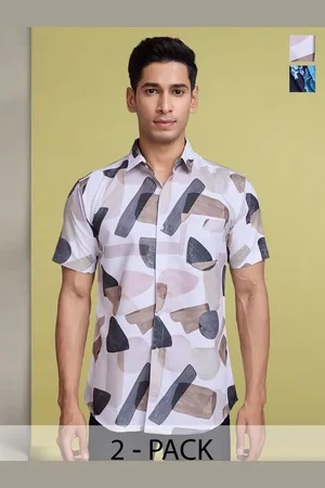 Moda Rapido Men Standard Floral Opaque Printed Casual Shirt