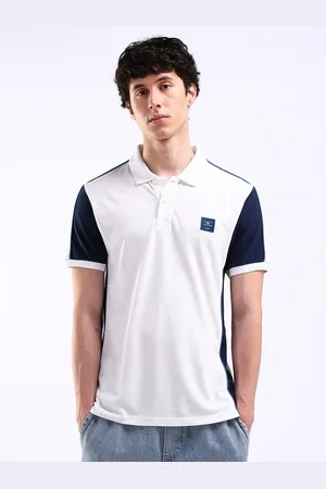 Flying Machine Men Polo Collar T-shirt