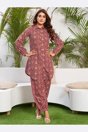 Moda Rapido Printed Top With Trousers Co-Ord