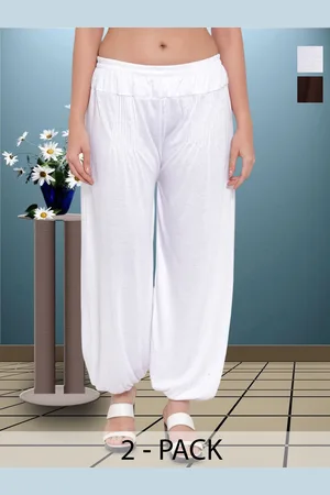 GRACIT Women Pack Of 2 Solid Harem Pants